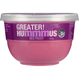 Greater Hummus Beetroot 450g
