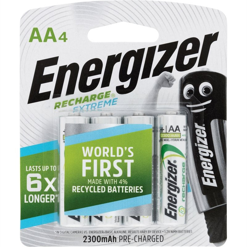 Energizer Rechargeable AA 4pk