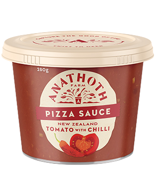 Anathoth Farm Tomato With Chilli Pizza Sauce 280g