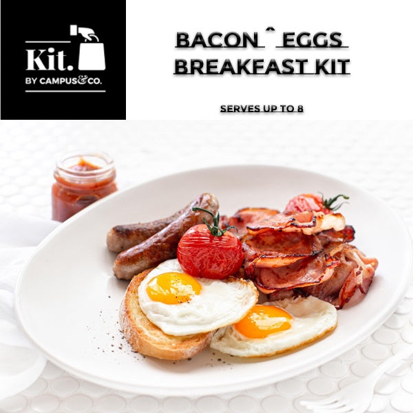 Bacon & Eggs Breakfast up to 8 person Meal Kit