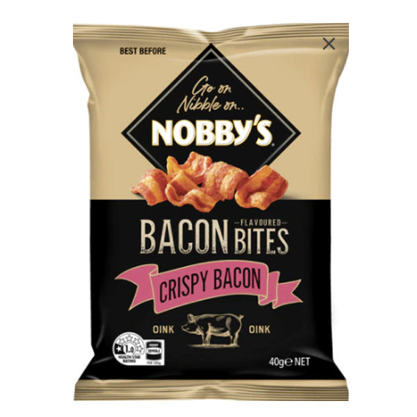Nobbys Bacon Bites 40g