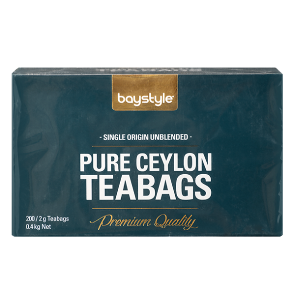 Baystyle Pure Ceylon Tea Bags x 200