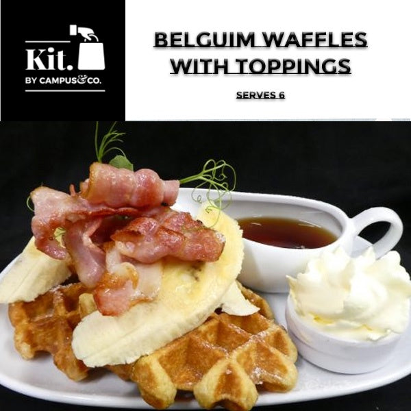 Belgium Waffles Meal Kit