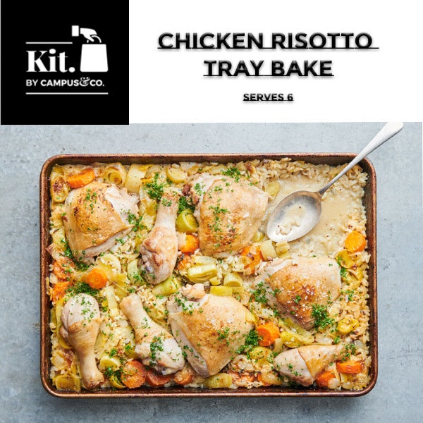 Chicken Risotto Tray Bake Meal kit 6 Person
