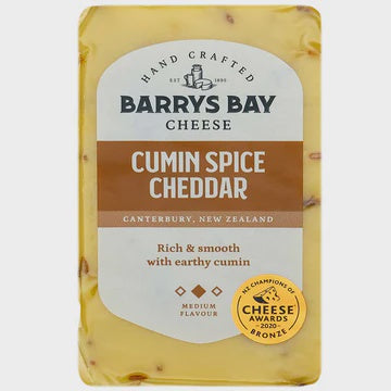 Barrys Bay Cumin Spice Cheddar 140g