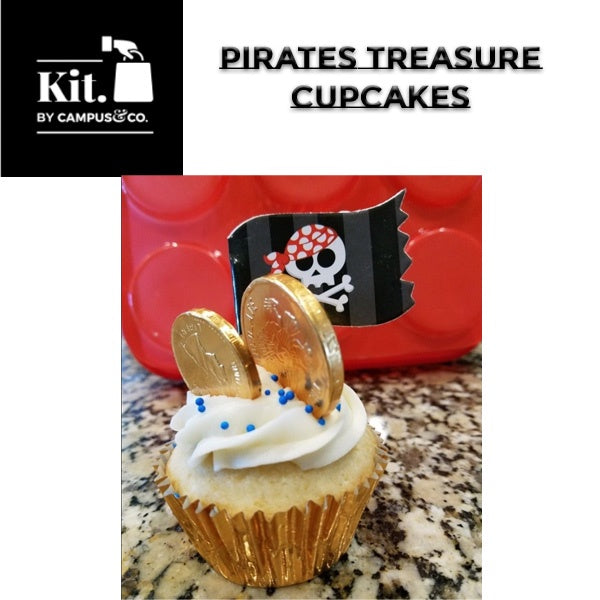 Pirates Treasure Cupcakes Baking Kit