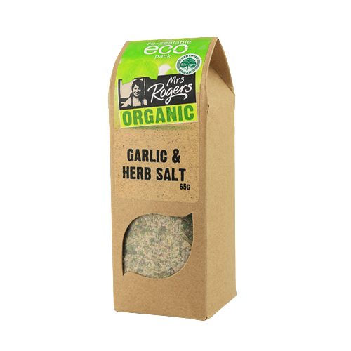 Mrs Rogers Garlic & Herb Salt 65g