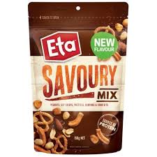 Eta Savoury Mix Snack Pouch 150g