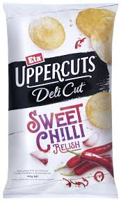 Eta Uppercuts Deli Cut Sweet Chilli Relish Chips 140g