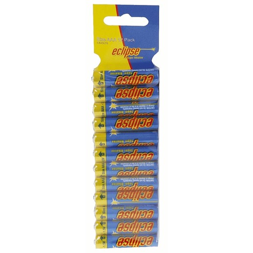 Eclipse Alkaline Batteries AAA x 12