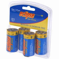 Eclipse Alkaline Batteries C x 4