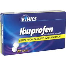 Ethics Ibuprofen Tablets 200mg 20pk