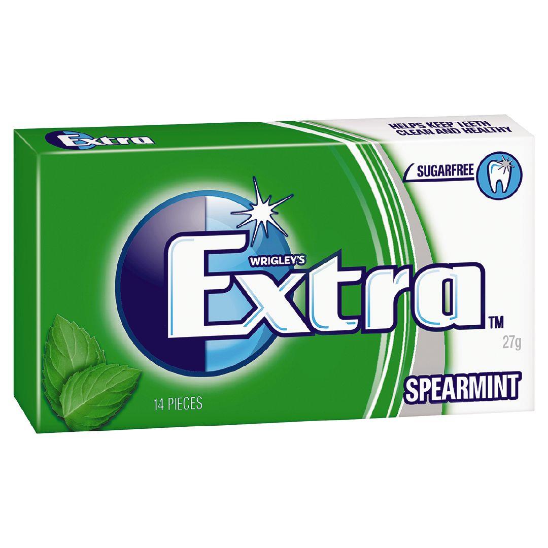 Extra Spearmint Sugarfree Chewing Gum 27g
