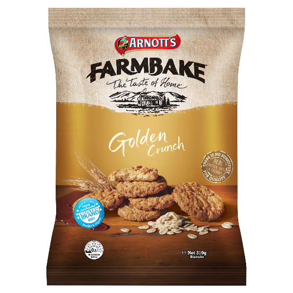 Arnotts Farmbake Golden Crunch Cookies 310g