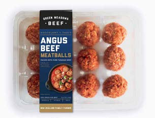 Green Meadows Angus Beef Meatballs  400g 12pk