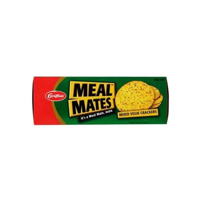 Griffins Meal Mates Mixed Vegie Crackers 230g