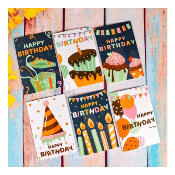 Happy Birthday Gift Card & Envelope - Kids