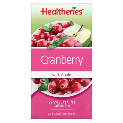 Healtheries Cranberry with Apple Tea 20pk