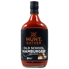 Hunt & Gather Old School Hamburger BBQ Sauce 375ml