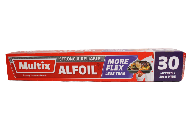 Multix Alfoil Traditional Strength Tinfoil 30m x 30cm