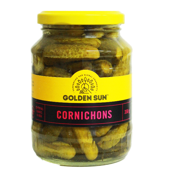 Golden Sun Cornichons Gluten Free 350g