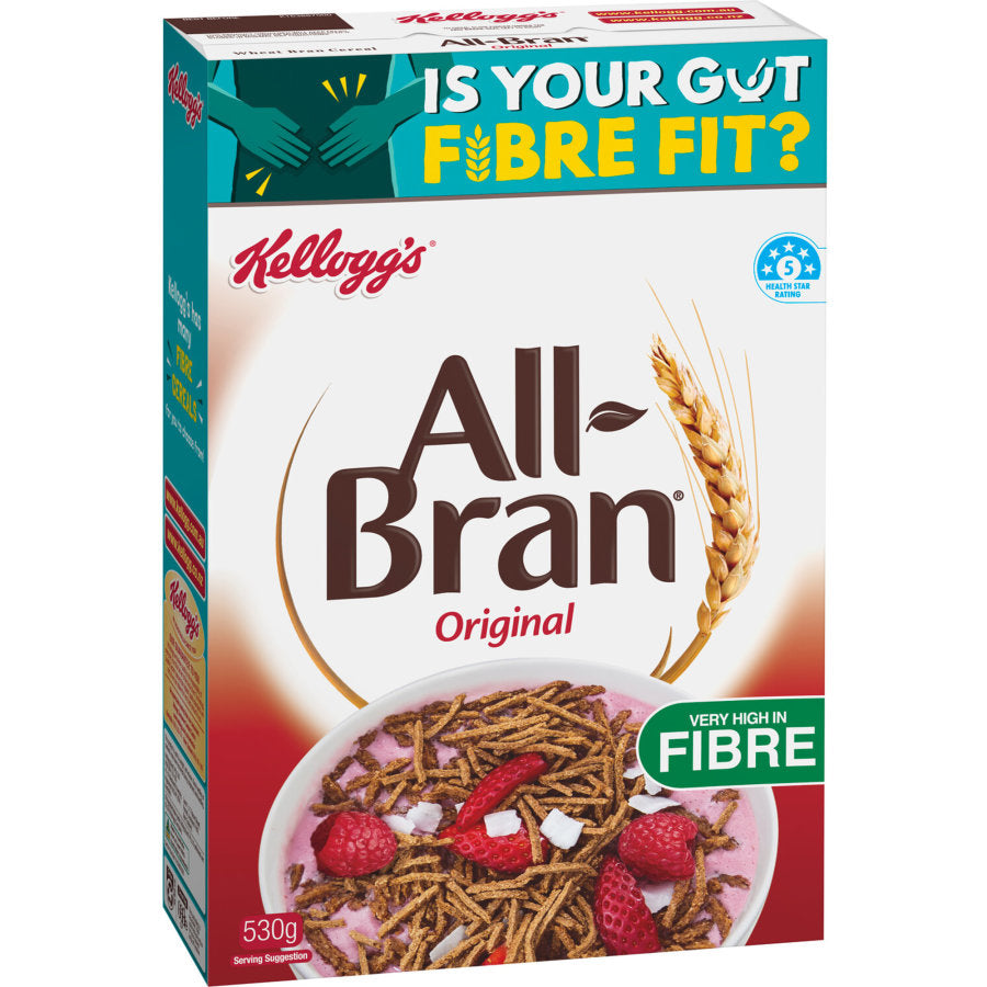 Kelloggs All Bran Cereal Original 530g