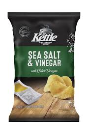 Kettle Chip Company Sea Salt & Vinegar Potato Chips 150g