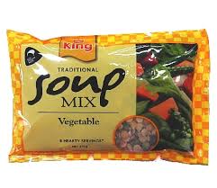King Traditional Soup Mix Vegetable 210g