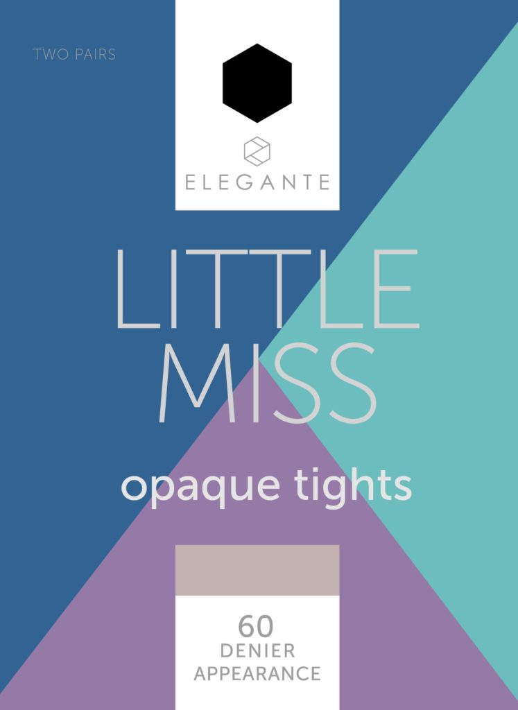 Little Miss Elegante Tights 60D BLK 9-10yrs 2pk