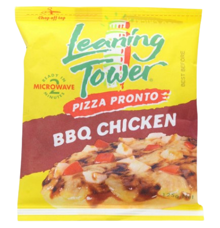 Leaning Tower Frozen BBQ Chicken Mini Pizza Pronto 125g