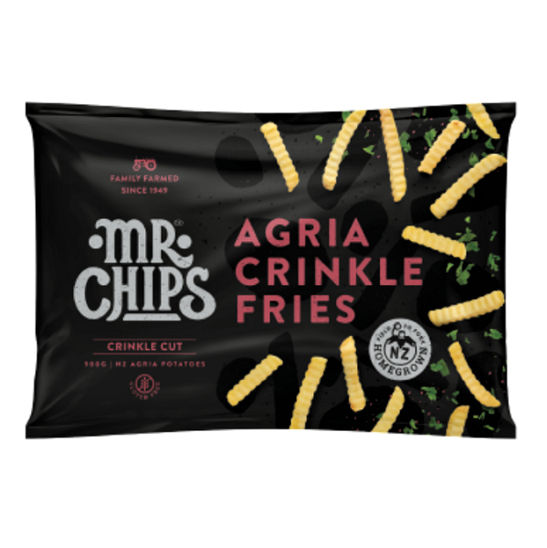 Mr Chips Agria Crinkle Fries  900g