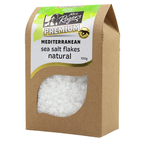 Mrs Rogers Natural Salt Flakes 100g