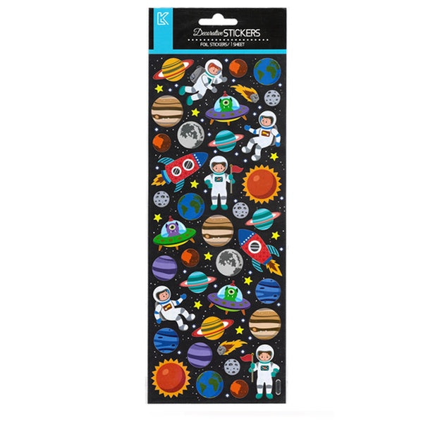 Stickers Outer Space 124x347mm