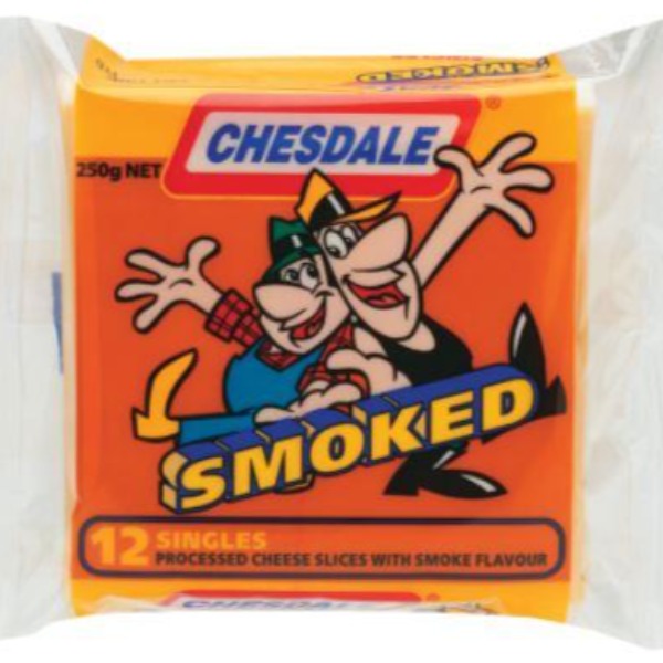 Chesdale Smoked Cheese Slices 250g