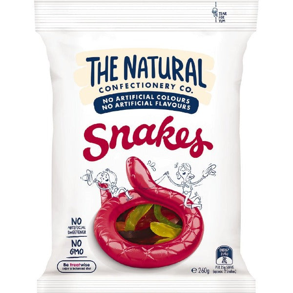 The Natural Confectionery Co Snakes 230g
