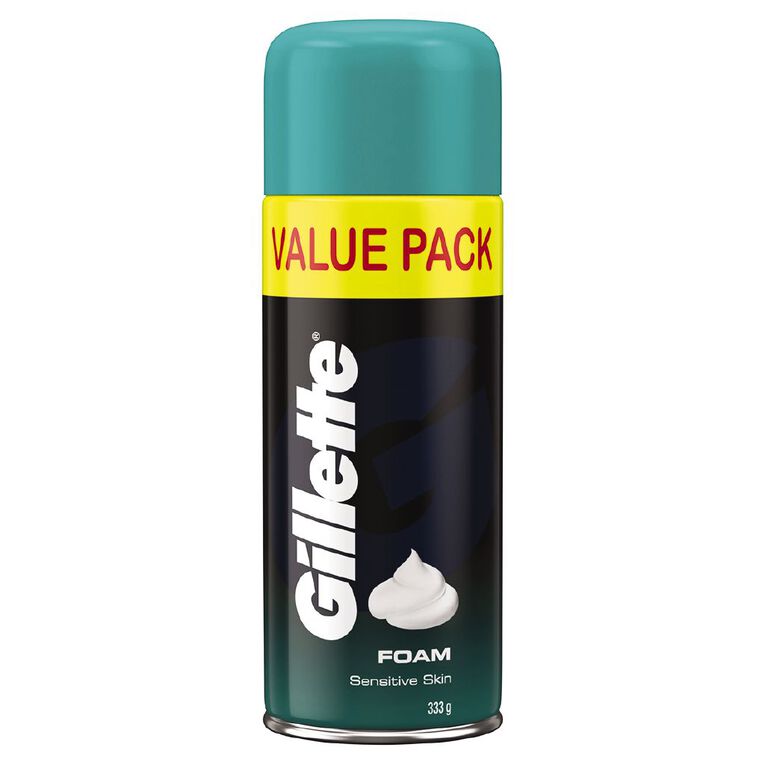 Gillette Sensitive Skin Preparation Shave Foam 333g