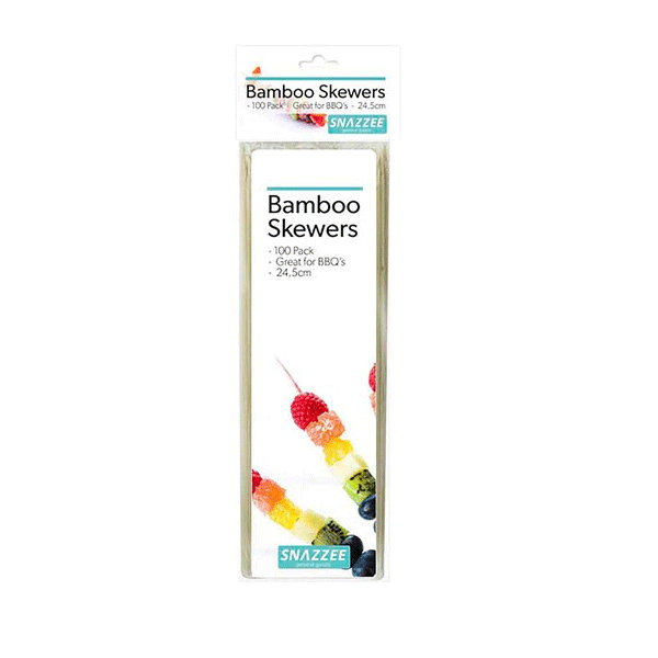 Snazzee Bamboo Skewers 100pk