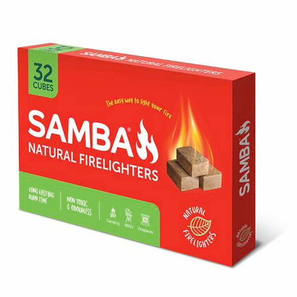 Samba Natural Firelighter Pk 32