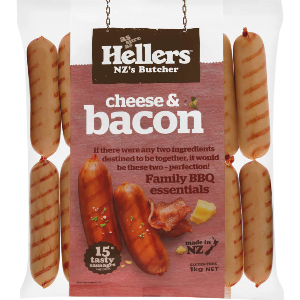 Hellers Cheese & Bacon 1kg
