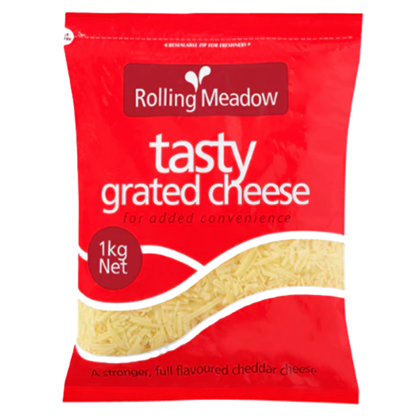 Rolling Meadow Tasty Grated Cheese 1kg