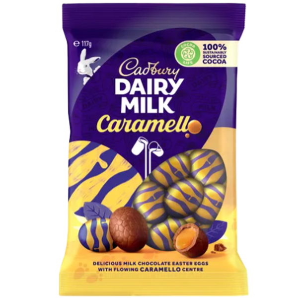 Cadbury Dairy Milk Caramello Easter Eggs 117g