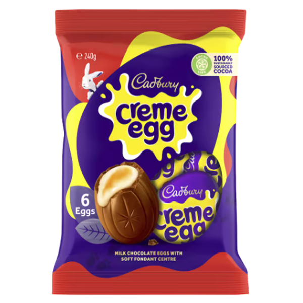 Cadbury Dairy Milk Creme Easter Eggs 240g