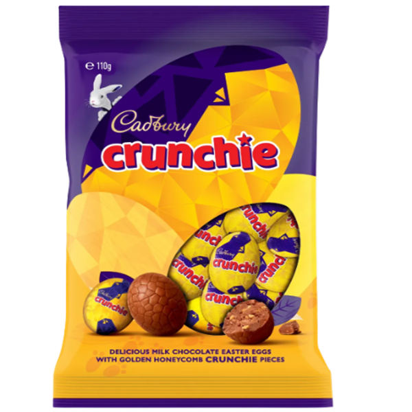 Cadbury Dairy Milk Crunchie Easter Eggs 110g