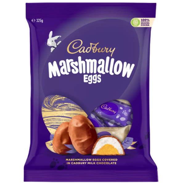Cadbury Dairy Milk Marshmallow Easter Eggs 325g