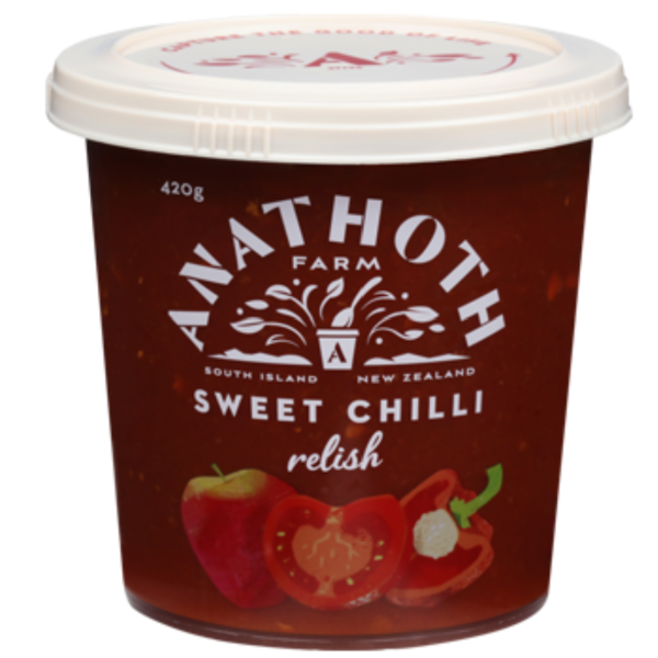 Anathoth Farm Sweet Chilli Relish 420g