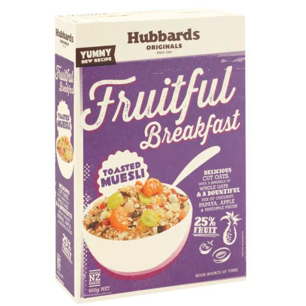 Hubbards Fruitful Breakfast 650gm