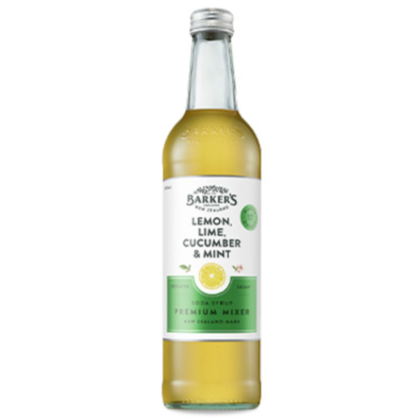 Barkers Lemon Lime Cucumber Mint Premium Mixer 500ml