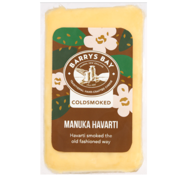 Barrys Bay Coldsmoked Manuka Havarti Cheese 110g