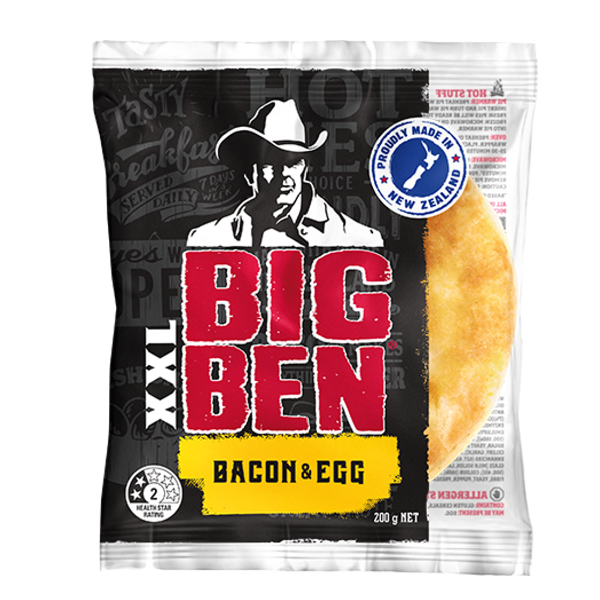 Big Ben XXL Bacon & Egg Pie 200g