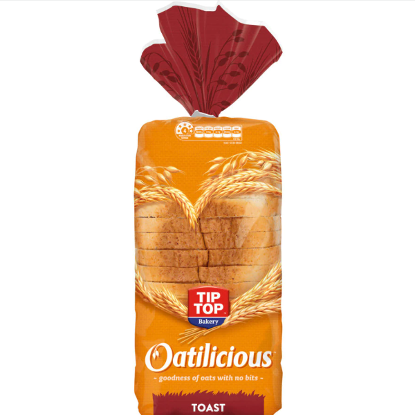 Tip Top Toast Bread Oatilicious 700g